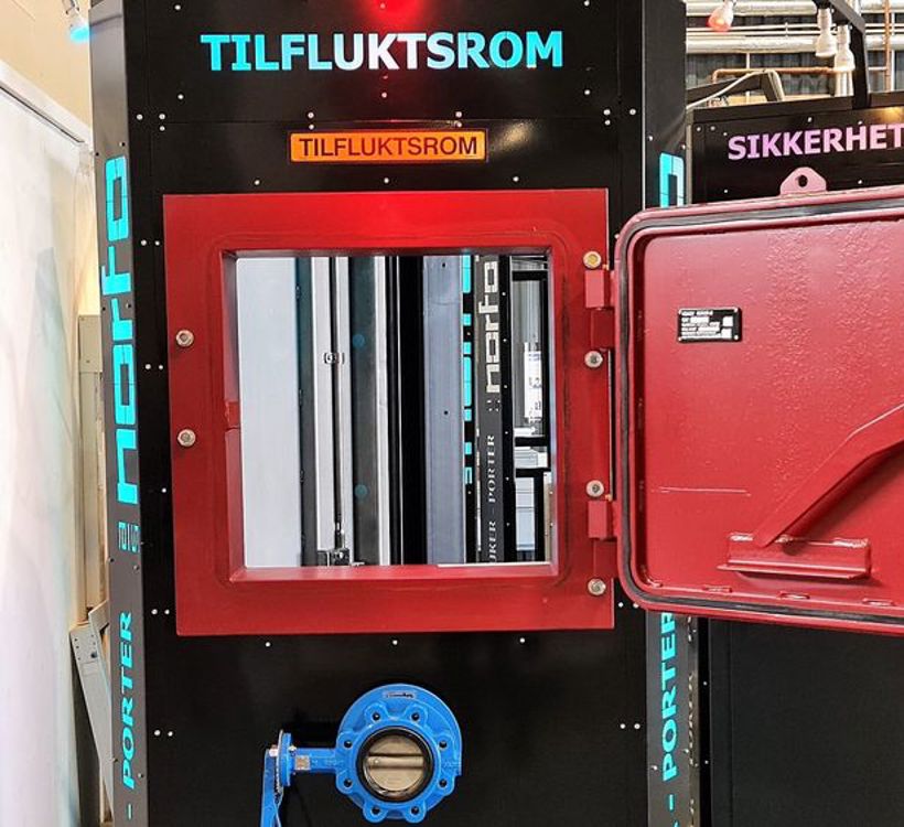 Norfo Tilfluktsrom Utstyr Befaring 1000X563. Foto Teknisk Ukeblad