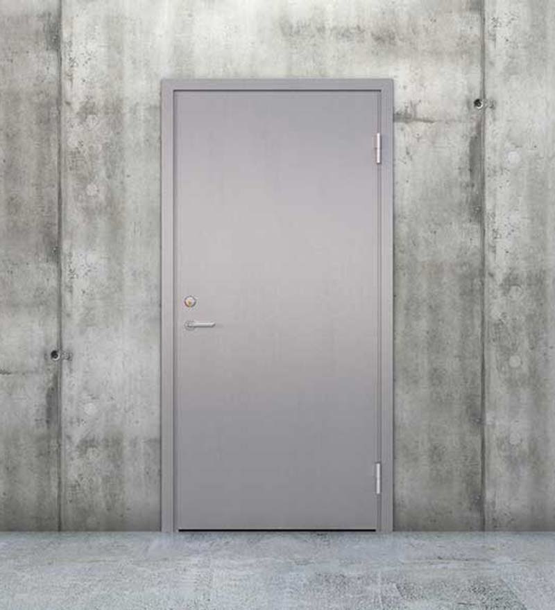 Branndør Hellbergs Rustfri Enkeldør fra AS Norfo