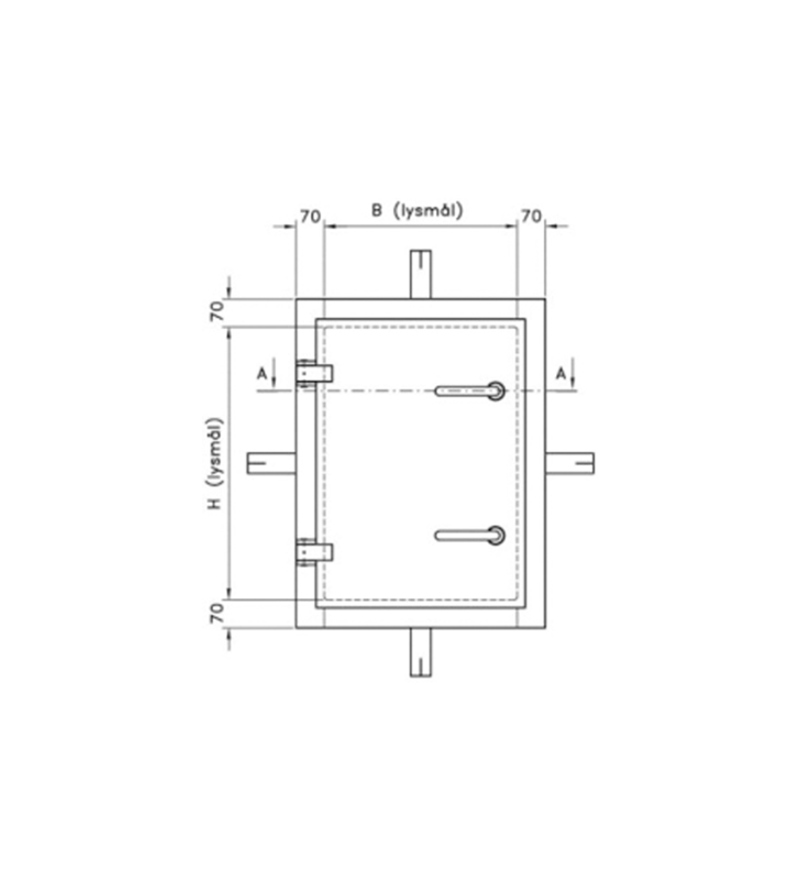 Inspeksjonsluke NORFO L 5