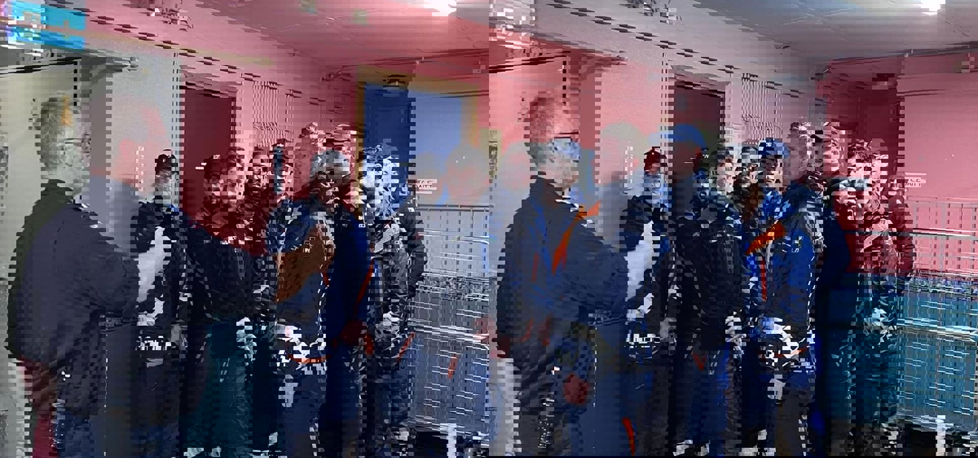 Tilfluktromsøvelse med Vestfold sivilforsvarsdistrikt og Norfo