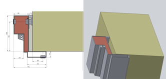 ID Branndør illustrasjon Norfo
