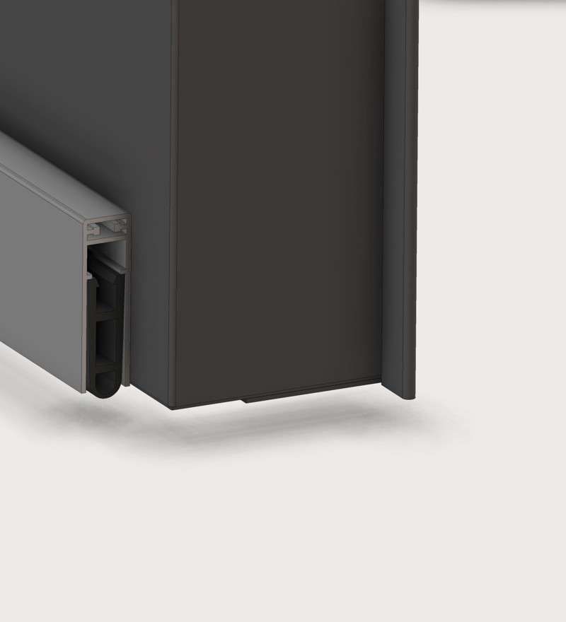 Utenpåliggende tetningsterskel