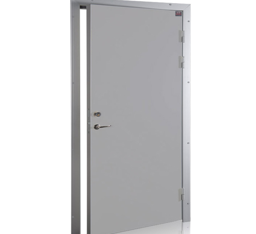 Hygienedør i glassfiber fra Norfo